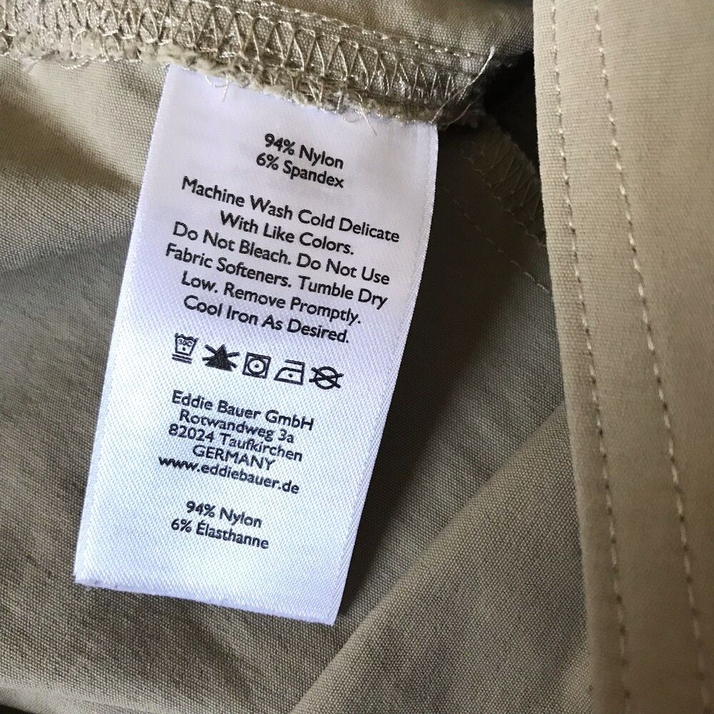 Eddie Bauer Shorts Mens 36 Tan First Ascent Guide Pro Lightweight Outdoor Hike - Picture 4 of 10